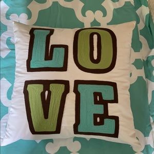 Pottery Barn Teen pillow cover